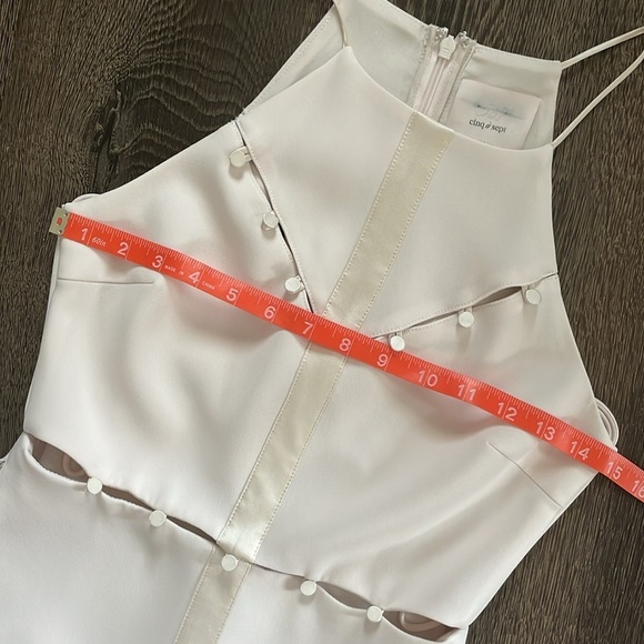 💖 Cinq à Sept Shaik Button Midi Dress size 2 - Picture 12 of 16